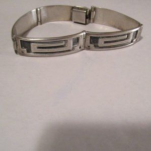VINTAGE STERLING TAXCO HECHO EN MEXICO 925 LINK BRACELET